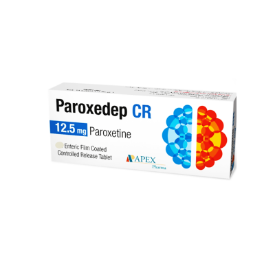 PAROXEDEP CR 12.5 MG ( PAROXETINE ) 30 FILM-COATED CONTROLLED-RELEASE TABLETS